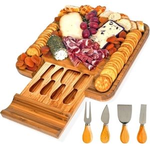 New in box Frux Cheese Board and Knife Set Charcuterie board